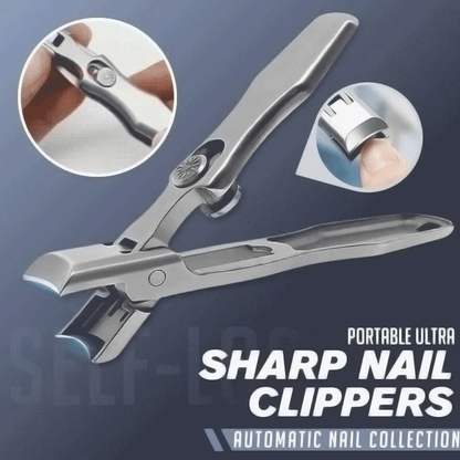 🔥LAST DAY 49% OFF🎁Ultra Sharp Stainless Steel Nail Clippers